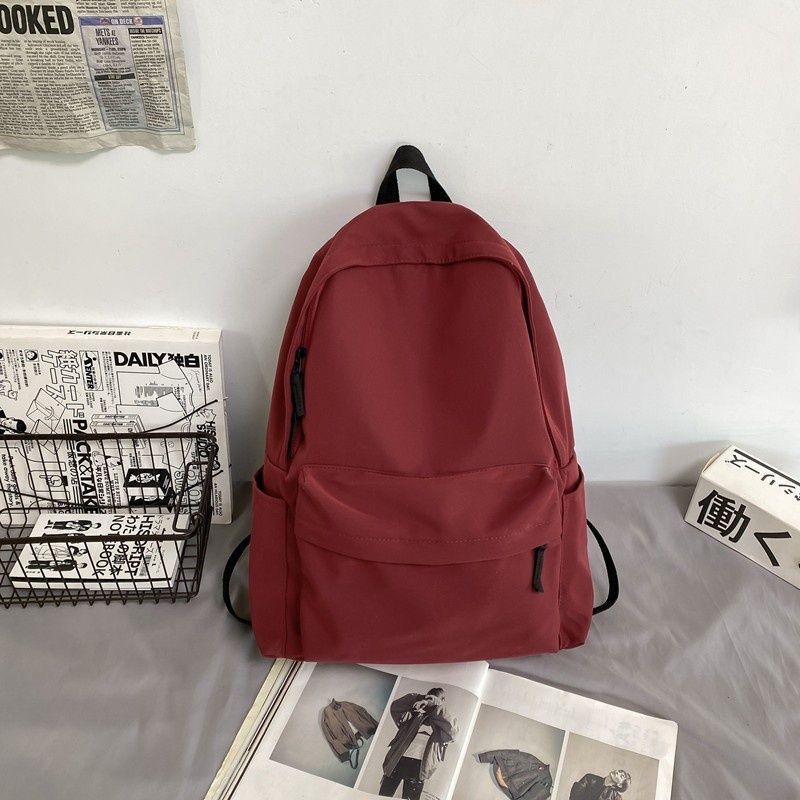 Poche arrière antivol rouge @ @