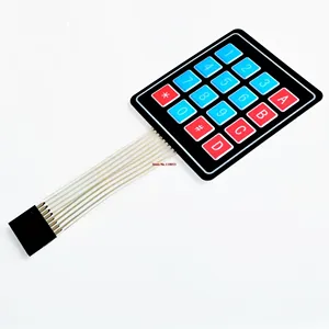 4*4 4x4矩阵阵列键盘16键薄膜开关键盘DIY入门套件定制中国制造商 - Product Image 4