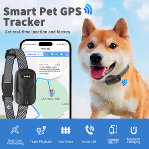 TIZE IP67小动物迷你项圈狗猫智能取景器定位器4g实时跟踪宠物全球定位系统跟踪器 - Product Image 4