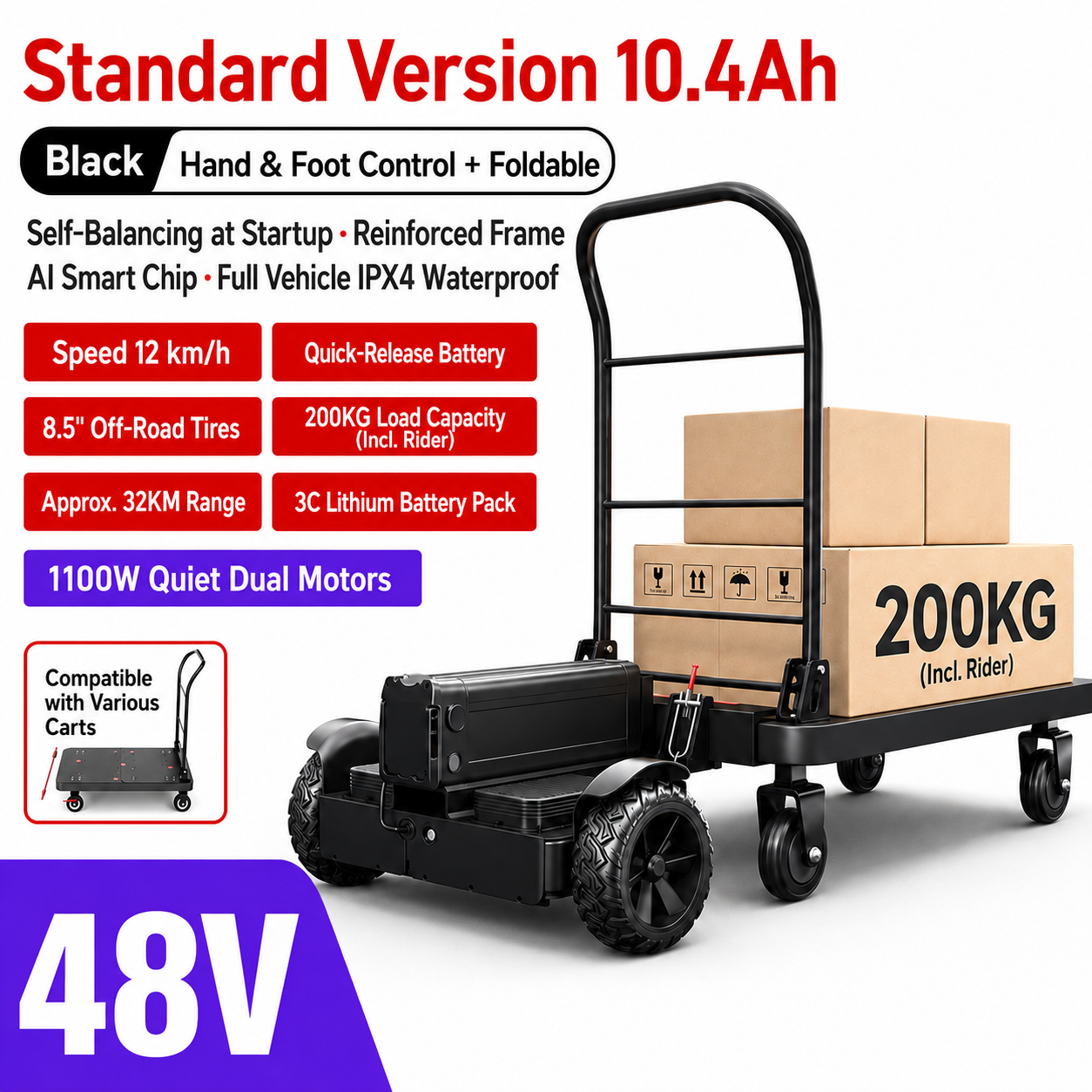 48V standard version 10.4Ah