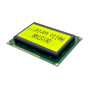 OKY4001-1 Gelb Grün 5V LCD-Bildschirm 12864 LCD-Anzeige modul 128x64 LCD - Product Image 1