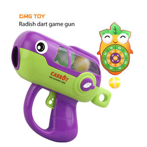 Lila Rettich <span class=keywords><strong>Dart</strong></span> Spiel mit Ziels chieß pistole Pädagogische Brettspiele Wirtschaft liches Kinderspiel zeug