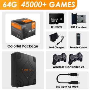 Consola de Juegos Yo G12 Pro, 64 GB, Más de 45 000 Juegos, Consola de Juegos 4K para TV con Control Inalámbrico, Enchufe Estadounidense - Product Image 5