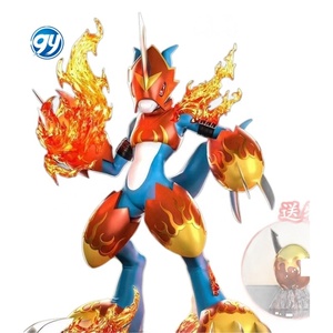 Digimon 2 alev Beast Agunimon GK şekil Bonus ekran hediye Anime koleksiyon heykeli modeli ile stok nostaljik serisi - Product Image 1