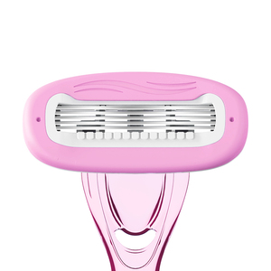 5 лезвий одноразовая Женская бритва с большой обрамляемой смазкой - Product Image 1