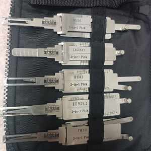 เครื่องมือเลือกตัวถอดรหัสแบบ2 in 1 10ชิ้นหนึ่งแพ็คไม่มีกุญแจอาชีพสำหรับการเปิดประตูรถเอเชีย - Product Image 6
