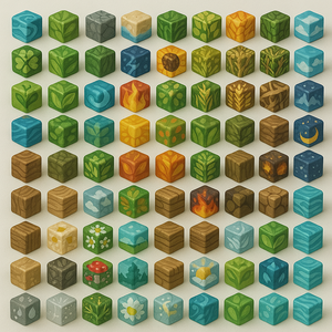 Cao Nhu Cầu 2.0Cm 2.5Cm Biểu Tượng Tùy Chỉnh & Hộp Từ Xây Dựng Cubes Cho Crafting Phiêu Lưu Thế Giới Bán Buôn Của Tôi Thế Giới Từ Đồ Chơi - Product Image 4