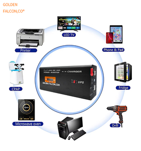 Inversor de onda sinusoidal pura de 3000W con cargador Salida múltiple de CC y CA Personalizable Admite Entrada de frecuencia DC12V de 50Hz y 60Hz OEM - Product Image 6