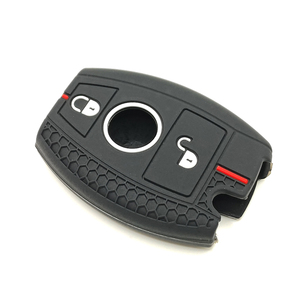 Honeycomb Design Silicone Fob Protector Shell Compatible with Mercedes Benz a B C E G R S M CLS CLK Class Smart <strong>Key</strong> Case - Product Image 3
