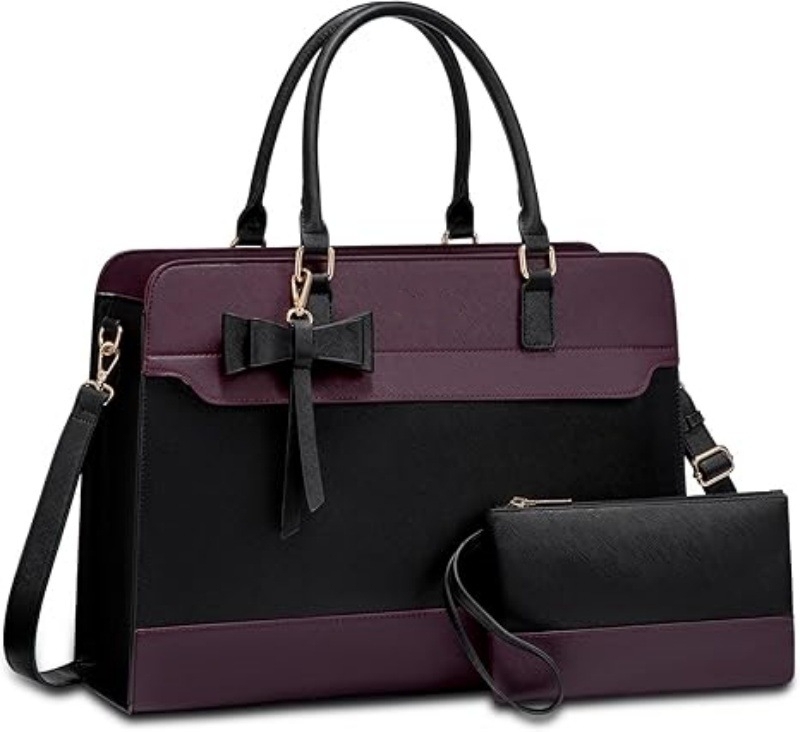 Morado y negro