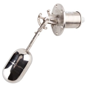 UQK-01Switch di livello dell'acqua del liquido in acciaio inox sensore di montaggio laterale interruttore di livello a galleggiante