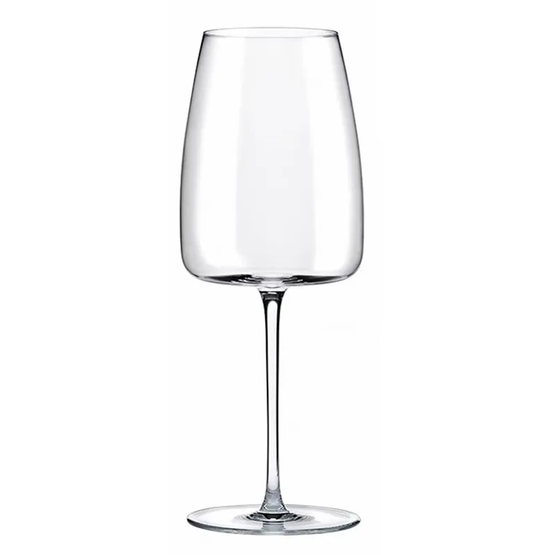 Accepter personnalisé gravé gravé conçu verre à vin rouge blanc soufflé à la main longue tige verres à vin en cristal de luxe