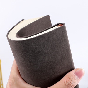 定制LOGO定制笔记本PU皮革廉价商务记事本A5办公学校日记日记笔记本 - Product Image 1