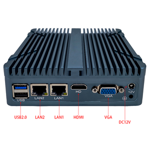 Portátil Fanless Intel J6412 Mini computadora industrial Fábrica Embedded RJ45 Port Win10 Sistema operativo disponible en stock - Product Image 4