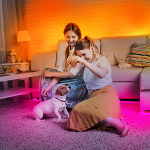 Умное Изменение цветов световая полоска 5050rgb 5 м Гибкий Свет приложение светодиодные полосы, работающего на постоянном токе 12 В в цветных (RGB) светодиодных лент свет комплект с поддержкой Wi-Fi - Product Image 5