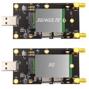NGFF M.2 to USB 3.0アダプターw/ 2アンテナM2キーB to USBタイプAコンバーターライザーカード3G 4G 5G WWAN LTE用デュアルカードスロット付き - Product Image 3
