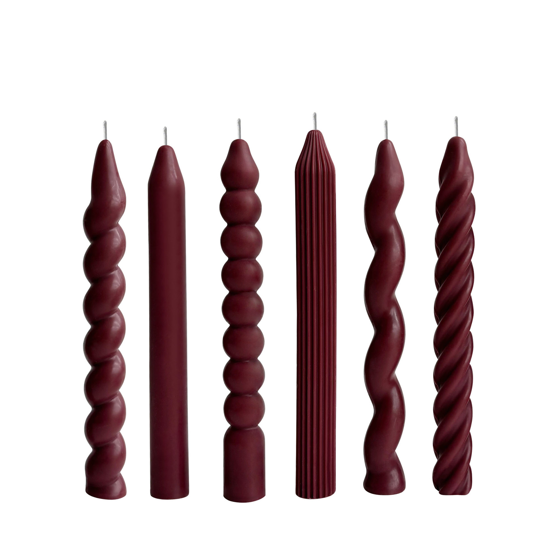 2 mixed with 349g claret-red