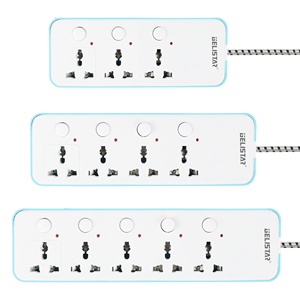 Universal Standard 5 Outlets Multi Plug Individual Switch <strong>Extension</strong> Board <strong>Socket</strong> - Product Image 6