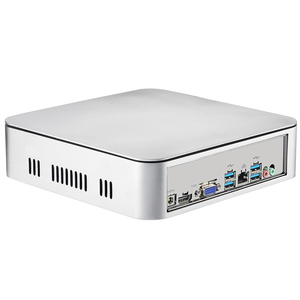 Fanless Mini PC J5005 M2 RS232 PC คอมพิวเตอร์6USB PS2อินเทอร์เฟซ Ambedded อุตสาหกรรมเมนเฟรม WIFI - Product Image 1