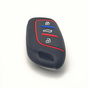 MG4 için 2023 Mg4 Ev MG HS GT ZS EV ZX MG5 MG6 3 düğmeler silikon Fob anahtar kapağı kılıfı anahtarlık Roewe RX3 RX5 I5 ERX5 I6 I5 - Product Image 2