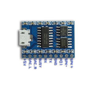 Taidacent MP3 <strong>FLASH</strong> <strong>USB</strong> Sound Card Module MP3 <strong>SPI</strong> Sound Player Board SD Card Voice Recording Module - Product Image 4