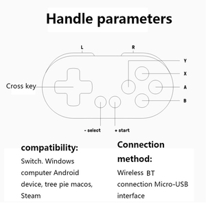 8Bitdo Gamepad de nueva generación para Nintendo Switch Joypad inalámbrico para teléfono Android Mini controlador multifunción para PC - Product Image 3