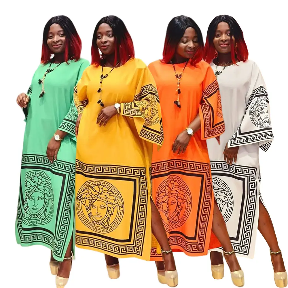 Traje de costura geométrica de Turquía africana, conjunto de dos piezas con cinturón