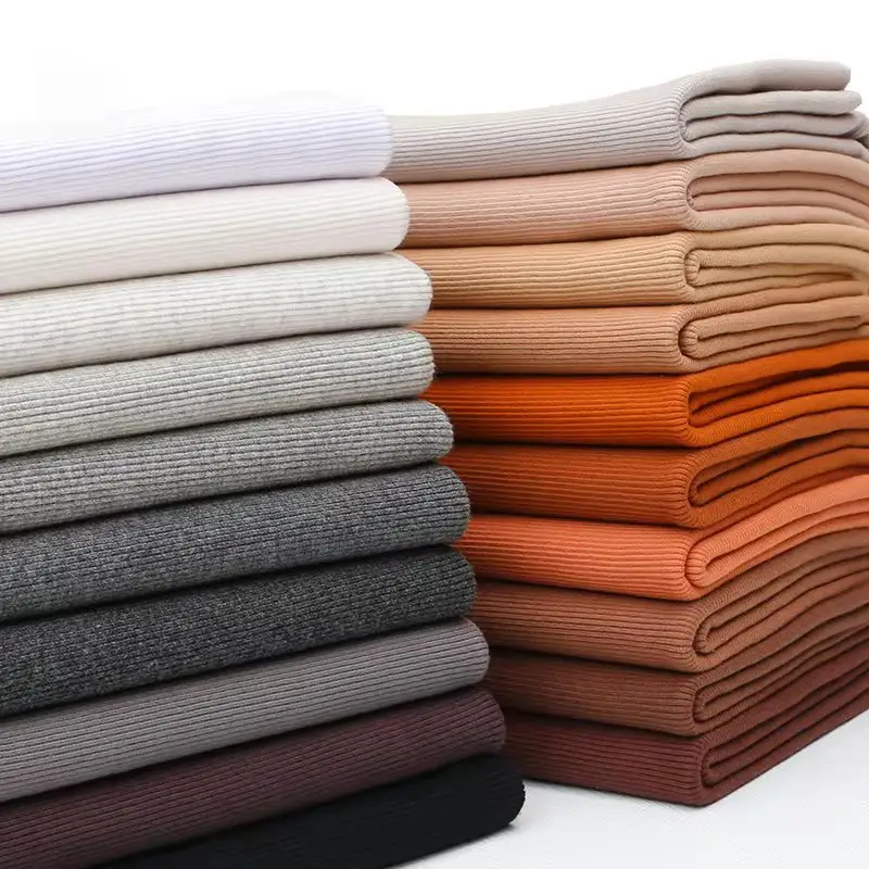 Best Quality New Fashion Design Thick Polyester Cotton Fleece Fabric Textiles Knitting Fabric For Hoodies