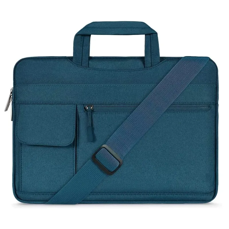 Borsa a tracolla per Laptop in EVA compatibile con custodia per valigetta in poliestere da 15-15.6 pollici