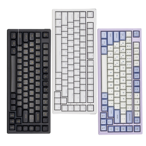 Mini Teclado mecánico ultra compacto retroiluminado RGB, teclado para juegos con cable 75%, impermeable, pequeño, compacto, teclado de 83 teclas - Product Image 1