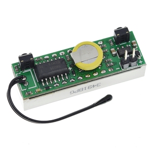 TZT 3 In 1 LED RX8025T orologio digitale modulo di tensione di temperatura fai da te tempo/termometro/voltmetro DC 5-30V per Arduino
