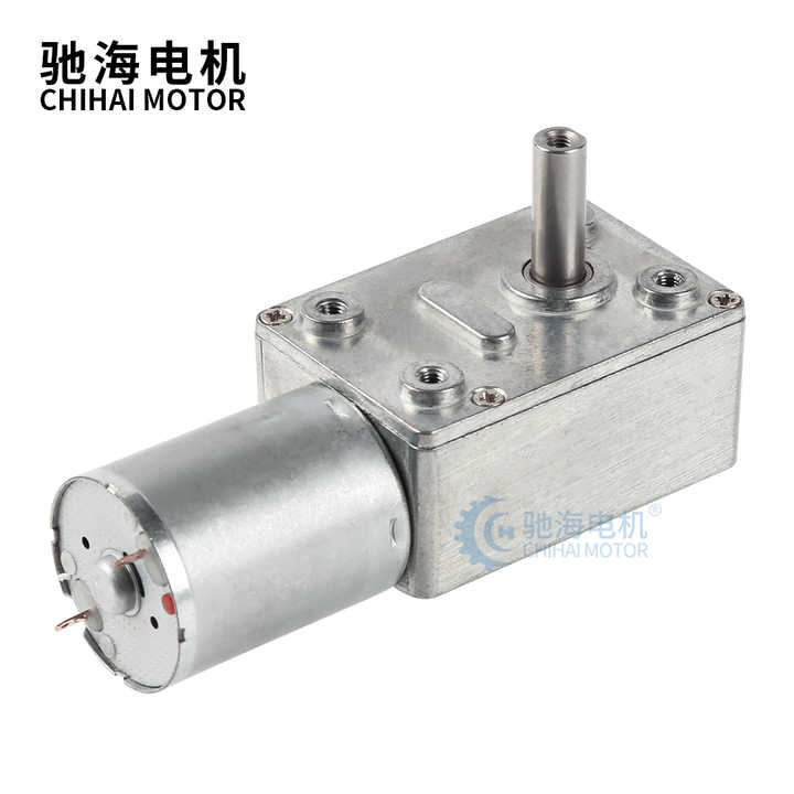 ChiHai Motor CHW4632-370 DC 6v 12v 24V Reduction Gearbox Mini Worm Gear Motor for Smart Equipment Power off Self-locking Motor