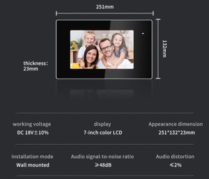 Sistema di Videocitofono in Lega per Cancelli, Citofono Video TCP/IP Cablato, Sistema di Controllo Cancello Video per Condomini - Product Image 6