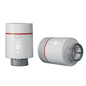 Xzj Tuya TRV วาล์วหม้อน้ำควบคุมอุณหภูมิอัจฉริยะติดตั้งง่ายทันสมัย ZigBee WiFi ห้องแนวนอนสำหรับบ้านสำนักงาน - Product Image 5