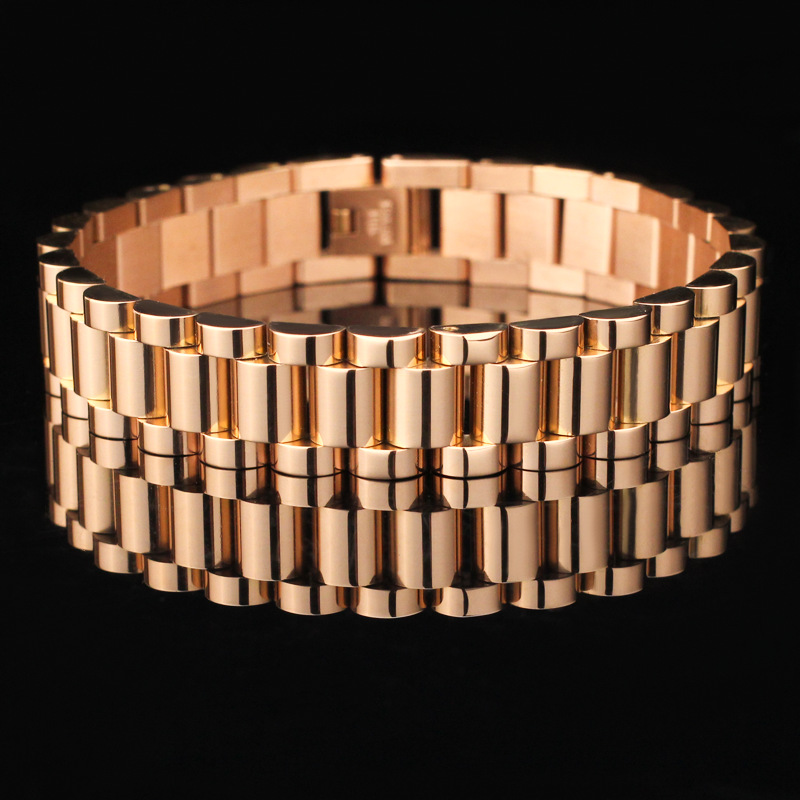 Largeur gold-10mm rose