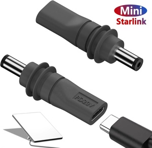 スターリンクミニ20V 100W PD USBタイプCメスから5521 DC男性電源コネクタアダプタースターリンクミニUSB CからDCコンバータ用 - Product Image 1