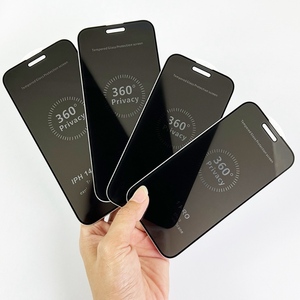 PrivateTempered Glass for Pixel 8 7スクリーンプロテクタープライバシーIPhone 12 Mini 13 Mini PrivateTempered Glass for Verizon - Product Image 2