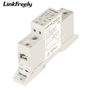 Relé de estado sólido en miniatura TRA48D10K, interruptor de señal de giro LED SSR, carril Din, 10A, DC-AC, 4-32VDC, salida de entrada, 42-480VAC - Product Image 1