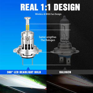 90 Wát 12000lm R7S <span class=keywords><strong>H7</strong></span> H18 chèn trực tiếp <span class=keywords><strong>Led</strong></span> Đèn Pha màu trắng 15.3 mét đường kính cao tỷ lệ Cài đặt 9-32V cho xe tải - Product Image 6