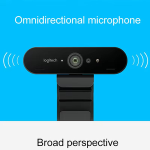 Logitech BRIO 4K C1000E Autofokus Weitwinkel-Desktop-Laptop-<span class=keywords><strong>Computer</strong></span> monitor PC-Konferenz USB-Netzwerk Videokamera HD-Webcam