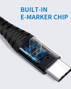 Wholesale High Quality <strong>Cable</strong> Data Fast Speed Long Nylon Braided 100w Usb C to C <strong>Cable</strong> - Product Image 6