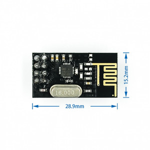 1-teilige NRF24L01 2,4 GHz 2 Mbit/s drahtlose Datenübertragung Funktransceiver-Modulplatine 1,93,6 V für Arduino DIY
