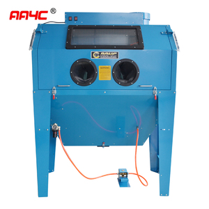 AA4C 420L kumlama dolabı kum kumlama kabini kumlama makinesi AA-SBC420 - Product Image 1