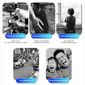 รีโมทคอนโทรลอัจฉริยะกันน้ำควบคุมความปลอดภัยป้องกันการโจรกรรมรถมอเตอร์ไซค์ - Product Image 5