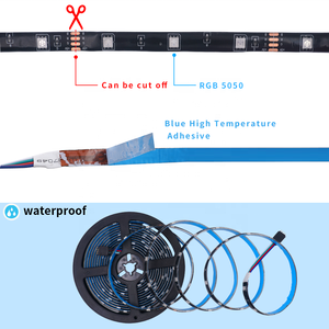 Smart Ribbon Kit LED fai da te luci 5050 RGB Bluetooth APP Controller 5V USB Strip Light TV retroilluminazione a LED 1M 2M 3M 4M - Product Image 6