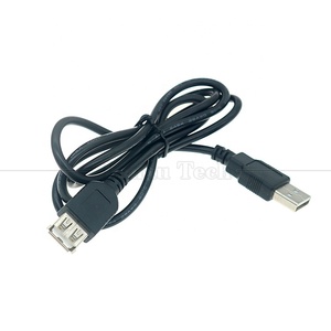 1m 2m 3m זכר לusb 2.0 סוג של סיומת מטען נתונים הרחבה עבור מקלדת מחשב