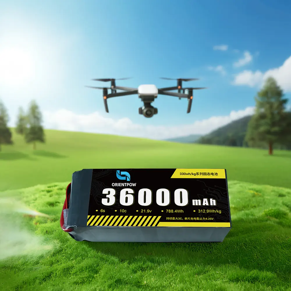 FPV Drone Batería 22,2 V 6S 36000mAh 10C Para drone Venta caliente RC modelos agricultura aviones Batería de alto rendimiento