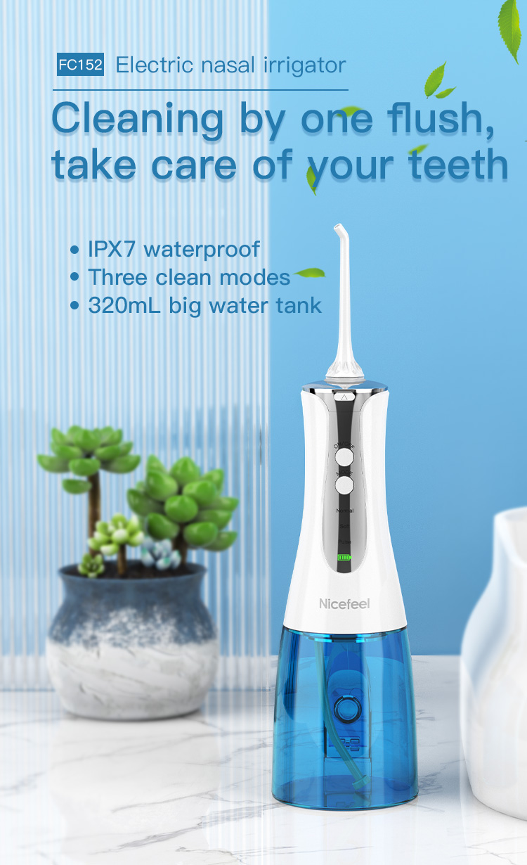 DC5V Cordless Water Flosser Dental Jet Pik 72db Portable Water Jet For Teeth