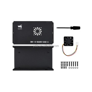 Metal Box Case for <strong>Raspberry</strong> <strong>Pi</strong> <strong>Compute</strong> <strong>Module</strong> 4 IO Board, with Cooling Fan - Product Image 3