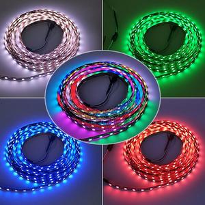 10M Full Magic Color LED Light Strip Bar 5V 5050 perline lampada IC integrato WS2812B Single Point Single Control striscia luminosa flessibile